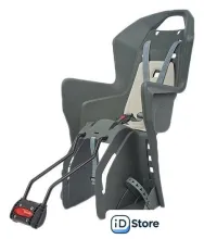 Детское велокресло Polisport Koolah 29 Charcoal Grey/Cream