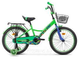 Детский велосипед Krakken Spike 16" (зеленый)
