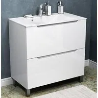 Мебель для ванных комнат Vela Тумба под умывальник Vela Верона 75Н без планки под Milen TU270831