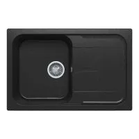 Кухонная мойка POLYGRAN ALTO 780 черный 16