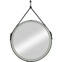 Мебель для ванных комнат Континент Зеркало Millenium Black Led D 80 (черный)