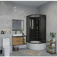 Душевая кабина Niagara NG-6508-14BKTG 90x90x210