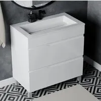 Мебель для ванных комнат Vela Тумба под умывальник Vela Вектор 80Н под Galaxy TU63675