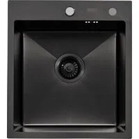 Кухонная мойка ARFEKA ECO AR 450500 BLACK PVD NANO DECOR