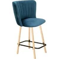 Стул Sheffilton SHT-ST36-1/S94-1 (тихий океан/прозрачный лак/черный муар)