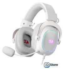 Наушники Redragon Zeus X (белый/розовый)
