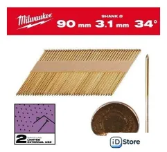 Гвозди для пистолета Milwaukee 4932492605 (2200 шт)