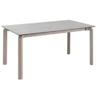 Обеденный стол Stool Group Varden Раскладной 160-220x90 (серый)