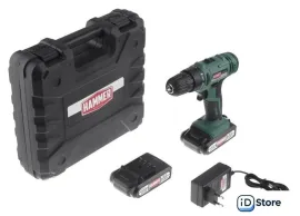 Дрель-шуруповерт Hammer ACD18A (с 2-мя АКБ, кейс)