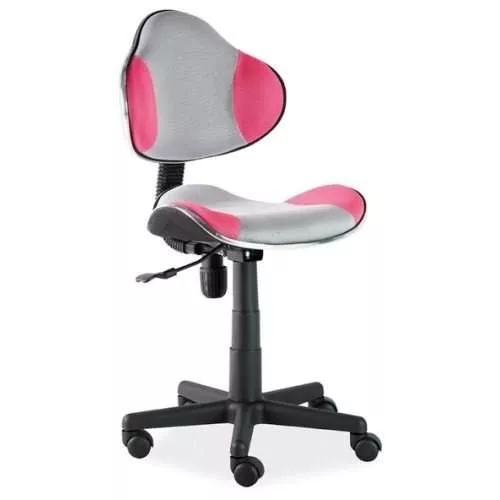 Кресло компьютерное Signal Q-G2 серо-розовое