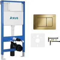 Инсталляция для унитаза Axus 011D с кнопкой 097LG