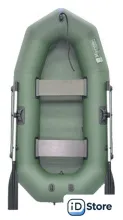 Гребная лодка Муссон R 240 (зеленый)
