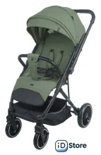 Коляска прогулочная книга Indigo Delta (оливковый)