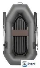 Гребная лодка Лоцман Стандарт 200 ВНД (серый)