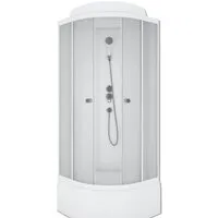 Душевая кабина Метакам Classic V3 80x80x225 (матовое стекло)