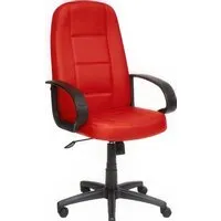 Офисное кресло TetChair СН747 (иск. кожа, красный)