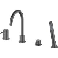 Смеситель Oliveeka 669017 (оружейная сталь)