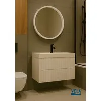 Мебель для ванных комнат Vela Тумба под умывальник Vela Маргарита 60П под Classica (белый глянец) TU3394