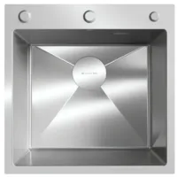 Кухонная мойка Ulgran Steel 50x50 (брашированная сталь)