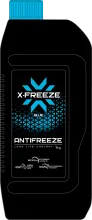 Антифриз X-FREEZE Blue (синий), в п/э бут. 1 кг