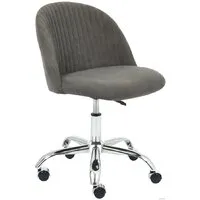 Офисное кресло TetChair Melody (флок, серый)