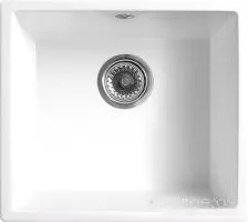 Кухонная мойка Belux Амьен АМ 4540 (белый кварц 01)
