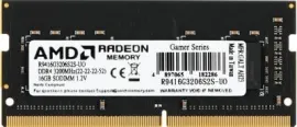 Оперативная память AMD Radeon 16GB DDR4 SODIMM PC4-25600 R9416G3206S2S-UO