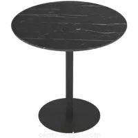 Кухонный стол Калифорния мебель Дейл (черный мрамор)