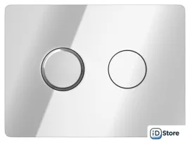 Панель смыва Cersanit Accento circle (хром глянцевый) P-BU-ACN-CIR-PN/Cg