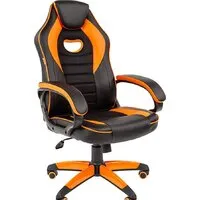 Игровое (геймерское) кресло CHAIRMAN Game 16 (черный/оранжевый)
