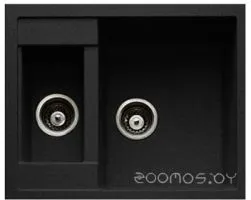 Кухонная мойка GranFest Quadro GF-Q610K (Black)