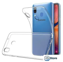 Чехол для телефона KST для Samsung Galaxy A20S (прозрачный)