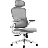 Офисное кресло SitUp Sity White Chrome (сетка Grey/Grey)