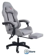 Игровое (геймерское) кресло Calviano 1584 (велюр, серый)