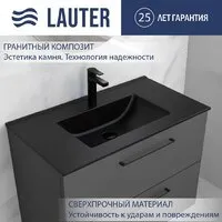 Умывальник Lauter Kornella 21K816DB (Deep Black)