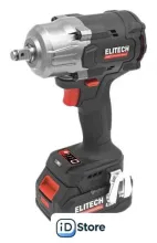 Гайковерт ELITECH HD Professional CW 2009SL E2201.059.01 (с 1-им АКБ 4 Ач, кейс)