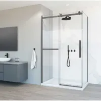 Душевой уголок Vincea Como Soft VSR-1CS1011CLGM