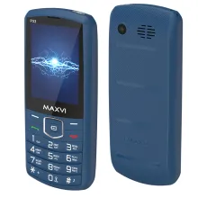 Телефон Maxvi P33 (синий)