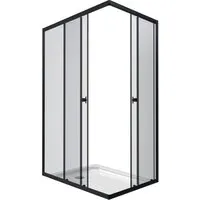Душевой уголок Maroni Stile Nero-GLS 100x80 Щ0000063960