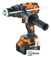 Ударная дрель-шуруповерт Daewoo Power DAA 6521Li Set (с 2-мя АКБ, кейс)