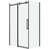 Душевой уголок Grossman Classic 120х100х195 120.K33.04.1210.42.00 (графит сатин/стекло прозрачное)