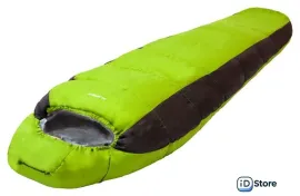 Спальный мешок Acamper Nordlys 2x200г/м2 (левая молния, зеленый/черный)