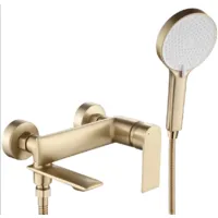 Смеситель для ванны Rea Veneta gold matt B3008