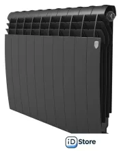 Биметаллический радиатор Royal Thermo Biliner B 500 Черный - 10 секций