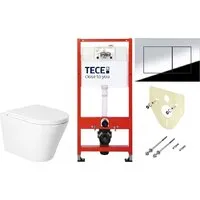 Унитаз подвесной Saniteco KW-9005W TECE Kit 9400412