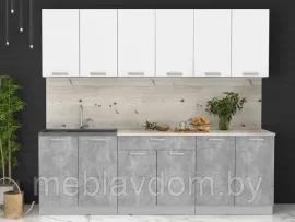 Готовая кухня Мила Лайт Эконом 2,4 м.