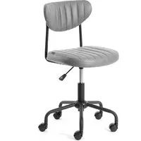 Офисное кресло TetChair Slim (иск. замша, серый)