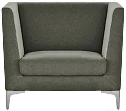 Кресло Бриоли Виг J20 серый