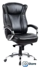 Офисное кресло King Style Hildi PU Chrome (черный)