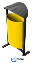 Уличная урна BZT DumL03 (желтый)